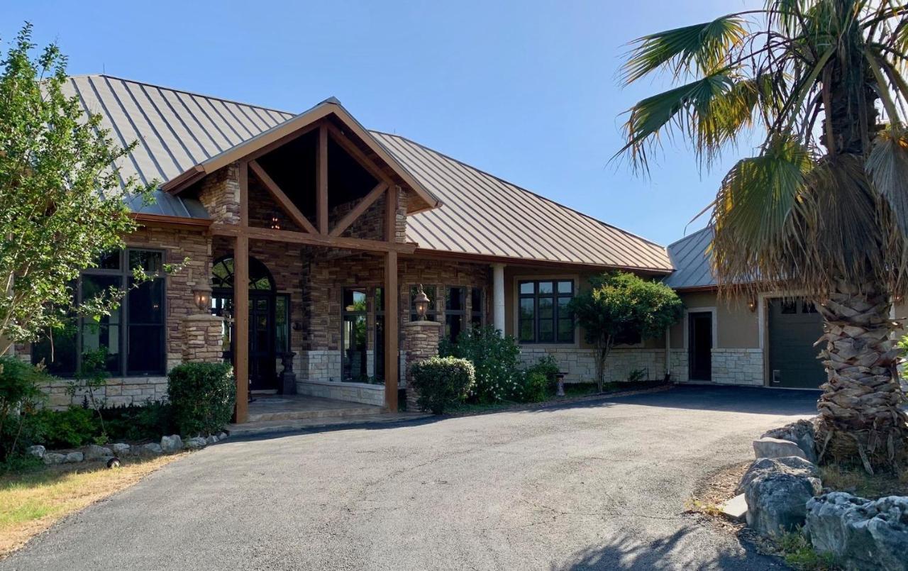 Scenic Hill Country Retreat - Rhino Ranch Villa New Braunfels Buitenkant foto
